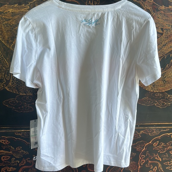 KARL LAGERFELD NWT TEE T SHIRT Large - Picture 2 of 7